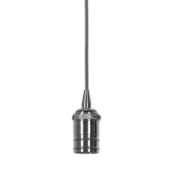   ITALUX DS-M-036-CHROME ATRIUM Vintage Függesztett Lámpa E27 IP20