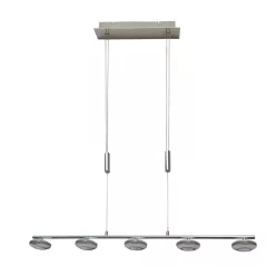   ITALUX HD352ML059051BCH MARLEY Modern Led Függesztett Lámpa Fehér, Króm LED IP20