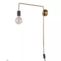 Italux MONIQ MB-BR1721402-W1-G Fali lámpa 1x60W/E27