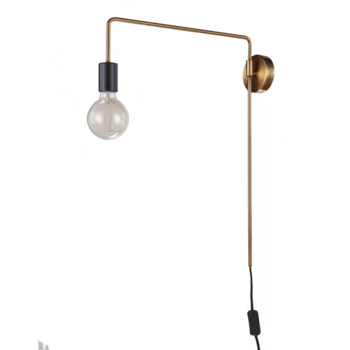Italux MONIQ MB-BR1721402-W1-G Fali lámpa 1x60W/E27
