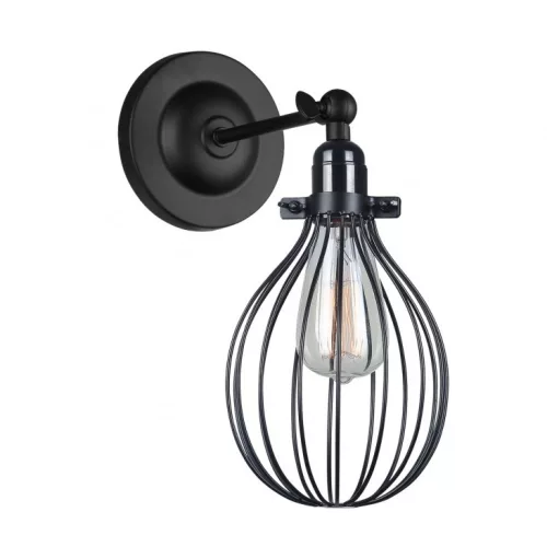 Italux LESTO MBM-2676/1 BK Fali lámpa 1x40W/E27