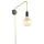 Italux MALENE MBM3386/1 BK+GD Fali lámpa 1x40W/E27