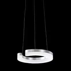   ITALUX MD1202214-1A BLUNDER Modern Led Függesztett Lámpa Króm LED IP20