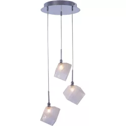   ITALUX MD13026003-3B ZEN Többágú Függesztett Lámpa Króm G9 IP20