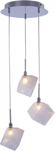 ITALUX MD13026003-3B ZEN Többágú Függesztett Lámpa Króm G9 IP20