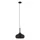 ITALUX MDM-3029-1-BK-CR QUESMO Modern Függesztett Lámpa Króm, Fekete E27 IP20