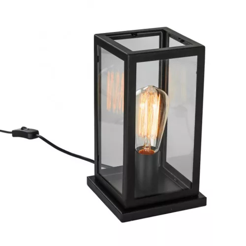 Italux LAVERNO MT-202621-1-B Asztali lámpa 1x60W/E27