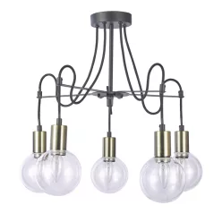 Italux GIANNI MX16096-5A Plafonlámpa 5x40W/E14 IP20