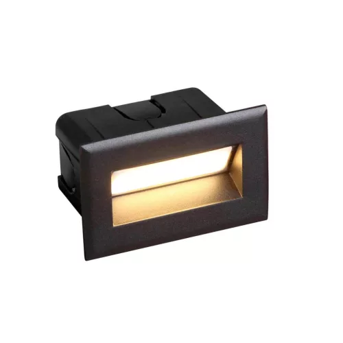 ITALUX ONFL-0332-3K ERBA Kültéri Falba Építhető Lámpa Fekete LED