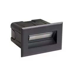   Italux Erba ONFL-0332-4K Beépíthető lépcsőházi lámpa 1x3W/LED 4000K 225lm IP65