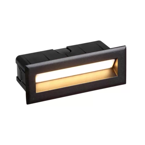 ITALUX ONFL-0352-3K ERBA Kültéri Falba Építhető Lámpa Fekete LED