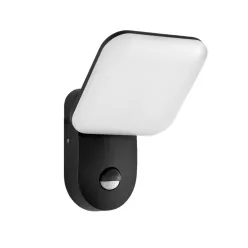   ITLAUX OWL-6206-S-4K NAMMI Fali Lámpa Mozgásérzékelővel Fekete LED IP54