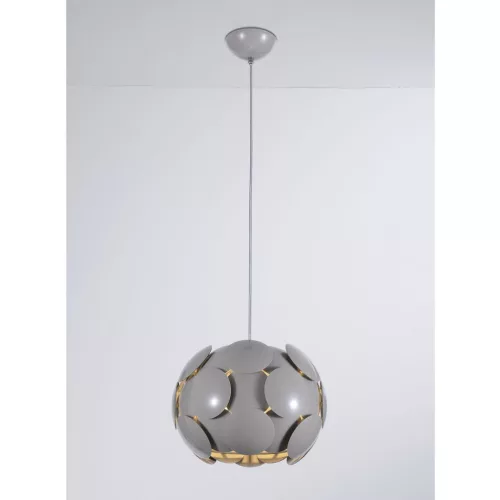 ITALUX P0317-01S-U1GM SANTINA Modern Függesztett Lámpa Szürke E27 IP20