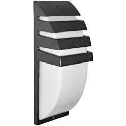   ITALUX PL-246 MONA Modern Kültéri Fali Lámpa Fekete LED IP44