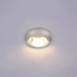   ITALUX PL-741-1E BASILIO Modern Kültéri Fali Lámpa Ezüst LED IP44