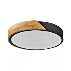   Italux Nastro PLF-13186-BK-WO Süllyesztett mennyezeti lámpa 1x24W/LED 3000K 2400lm IP20