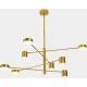 Italux REMDAL PND-16374-8 Csillár 8x35,5W/LED 3000K 653LM IP20