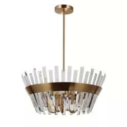 Italux ALTOYA PND-22450-5A-HBR Plafonlámpa 5x40W/E14 IP20