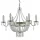 ITALUX PND-30138-6-3 CORTINA Kristály Csillár Pezsgő E14 IP20