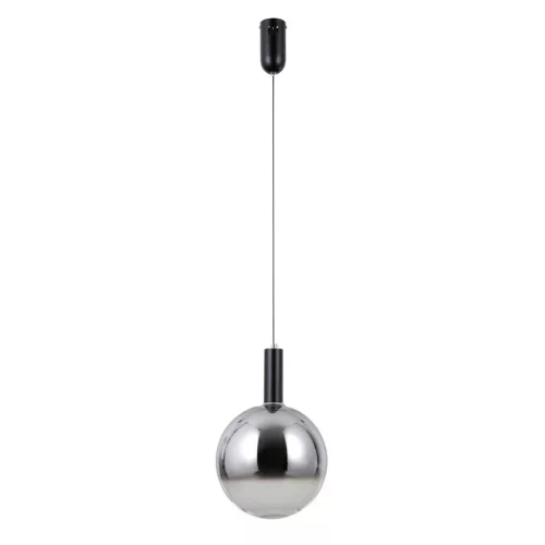 ITALUX PND-34378-1L-BK STRELA Modern Függesztett Lámpa Matt Fekete, Szürke LED IP20