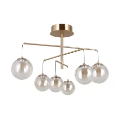   Italux Velada PND-34381-6-HBR Plafonlámpa 6x30W/LED 3000K 2010lm IP20