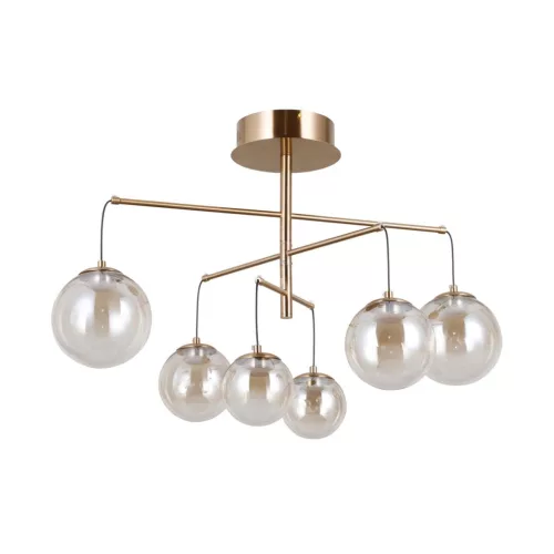 Italux Velada PND-34381-6-HBR Plafonlámpa 6x30W/LED 3000K 2010lm IP20