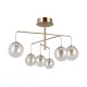 Italux Velada PND-34381-6-HBR Plafonlámpa 6x30W/LED 3000K 2010lm IP20