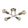 Italux FORMIO PND-4052-4-HBR Plafonlámpa 4x40W/E27 IP20