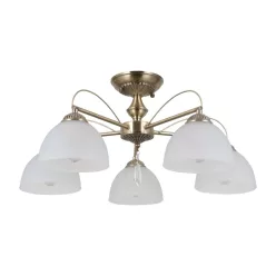 Italux Moreti PND-40623-5-AB Plafonlámpa 5x40W/E27 IP20