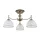 Italux Fener PND-40653-3-ABR-WH Plafonlámpa 3x40W/E27 IP20