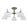 Italux Fener PND-40653-5-ABR-WH Plafonlámpa 5x40W/E27 IP20