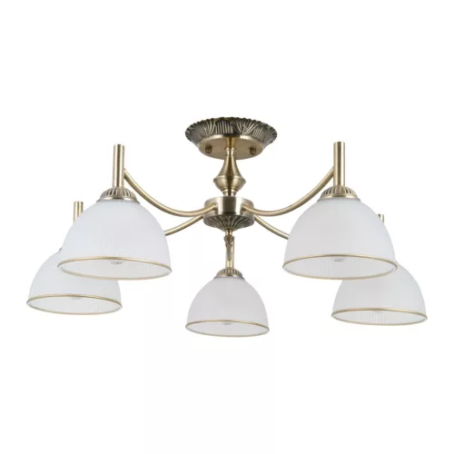Italux Fener PND-40653-5-ABR-WH Plafonlámpa 5x40W/E27 IP20