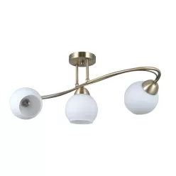 Italux Bevio PND-40692-3-AB Plafonlámpa 3x40W/E27 IP20
