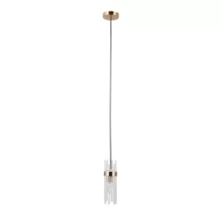   ITALUX PND-40760-1-HBR TARASO Vintage Függesztett Lámpa E14 IP20