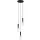 ITALUX PND-43363-3-BK-BR PEROLA Többágú Függesztett Lámpa Fekete, Arany E14 IP20