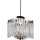 ITALUX PND-44544-3 SABRIGA Kristály Függesztett Lámpa Antik Bronz E14 IP20