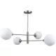 Italux EVORA PND-55342-4-SN Plafonlámpa 4x5W/G9 IP20