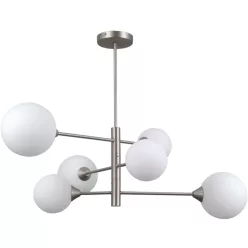 Italux EVORA PND-55342-6-SN Plafonlámpa 6x5W/G9 IP20
