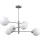 Italux EVORA PND-55342-6-SN Plafonlámpa 6x5W/G9 IP20