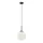 ITALUX PND-5578-1S-BK DEORE Modern Függesztett Lámpa Fehér, Fekete E27 IP20