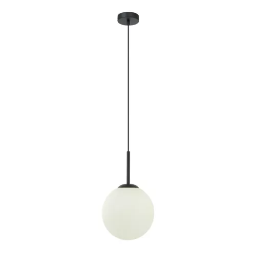 ITALUX PND-5578-1S-BK DEORE Modern Függesztett Lámpa Fehér, Fekete E27 IP20