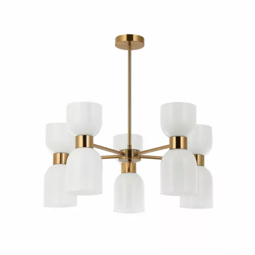 Italux Monza PND-57602-5-BRO Csillár 10x40W/E27 IP20
