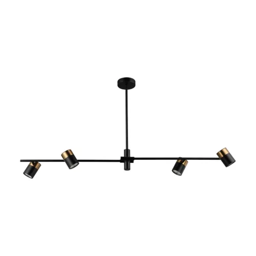Italux Elice PND-58892-4-BK-BRO Plafonlámpa 4x35W/GU10 IP20