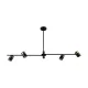 Italux Elice PND-58892-4-BK-BRO Plafonlámpa 4x35W/GU10 IP20