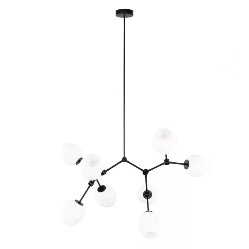 Italux Ferral PND-75075-8-BK-WG Plafonlámpa 8x40W/E27 IP20