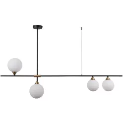 Italux BELMONTE PND-9152-4-OPAL Plafonlámpa 4x25W/G9 IP20