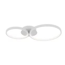   Italux Maver SPL-20452-2-WH Süllyesztett mennyezeti lámpa 2x30W/LED 3000K|4000K|6000K 2000lm IP20