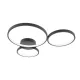 Italux Maver SPL-20452-3-BK Süllyesztett mennyezeti lámpa 3x40W/LED 3000K|4000K|6000K 2100lm IP20