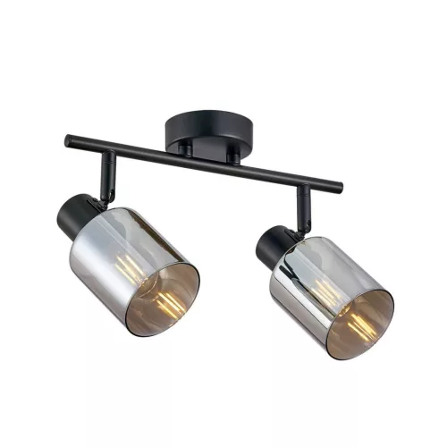 Italux Santia SPL-65342-2-BK-SG Spotlámpa 2x40W/E14 IP20