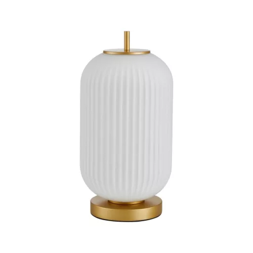 Italux Olmeto TB-28798-1-GD-WH Asztali lámpa 1x40W/E27 IP20